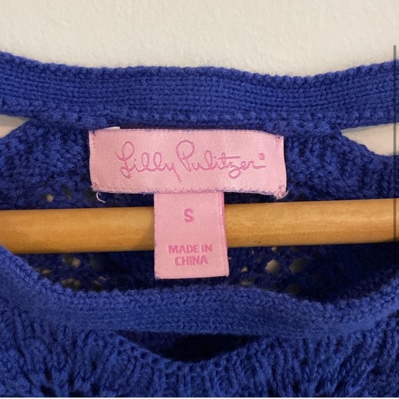 Lilly Pulitzer Royal Blue Knit Top - Picture 2 of 8